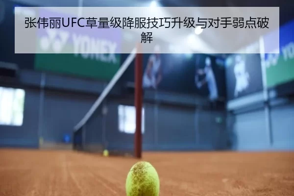 张伟丽UFC草量级降服技巧升级与对手弱点破解